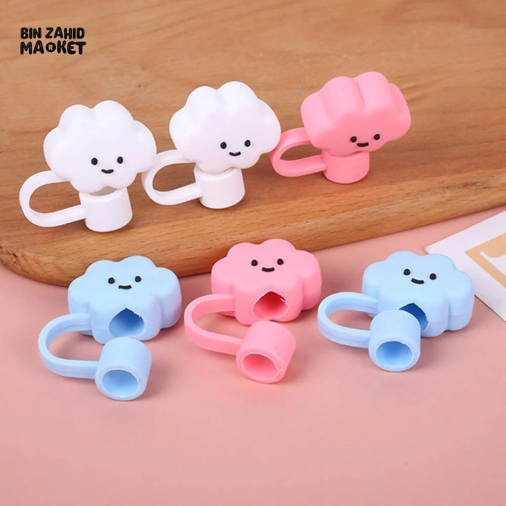 CHEEKSY STRAW CAPS - CLOUD - Image 5