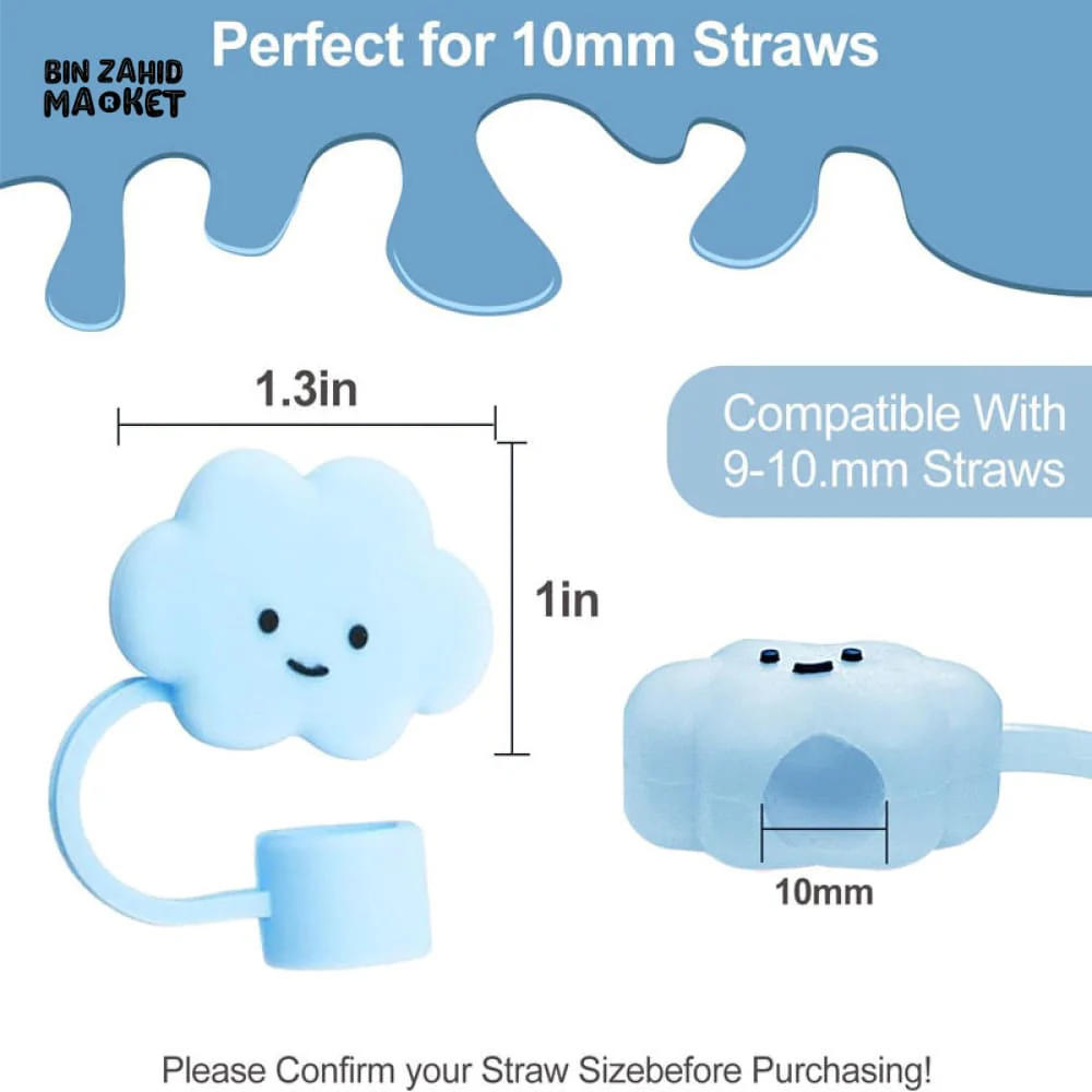 CHEEKSY STRAW CAPS - CLOUD - Image 6