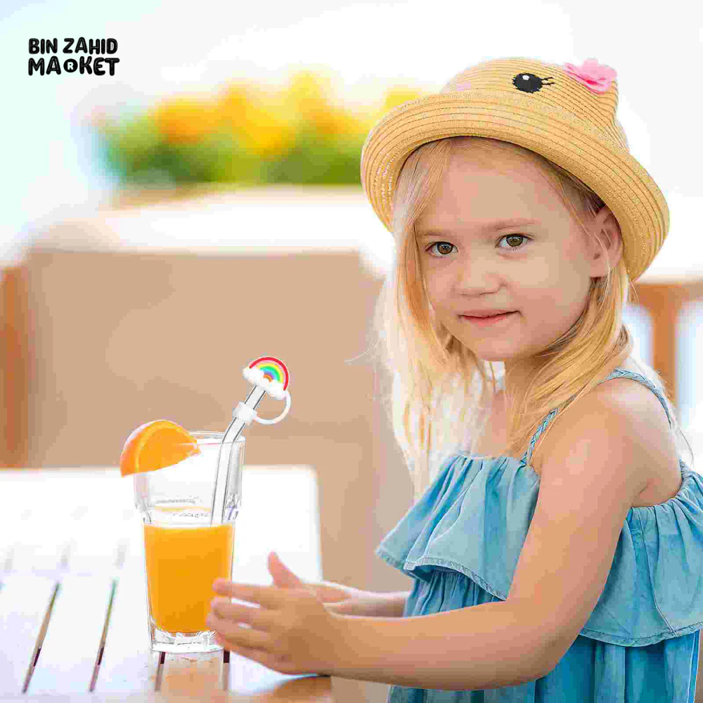 CHEEKSY STRAW CAPS - RAINBOW - Image 5