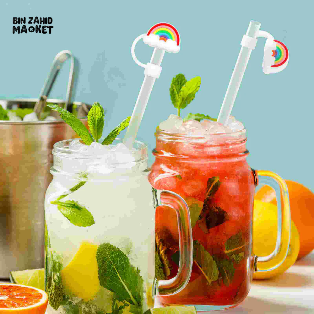 CHEEKSY STRAW CAPS - RAINBOW - Image 6