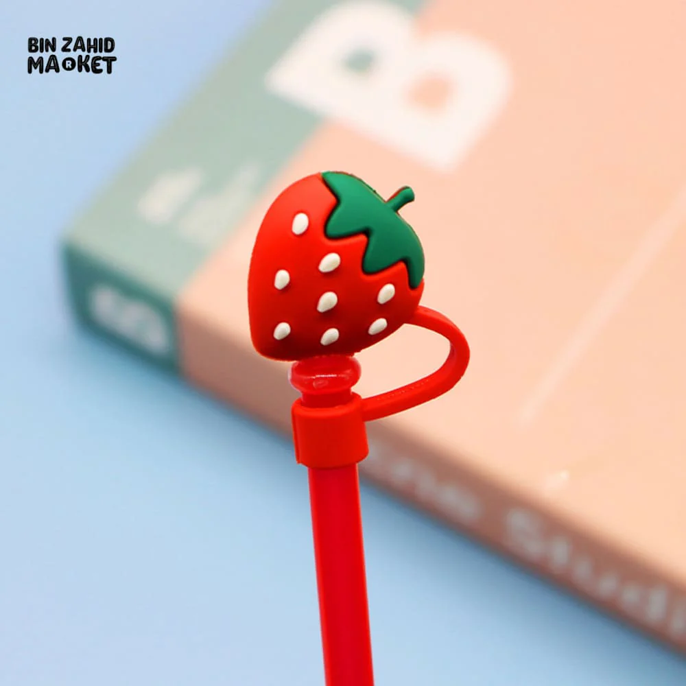 CHEEKSY STRAW CAPS - STRAWBERRY - Image 4