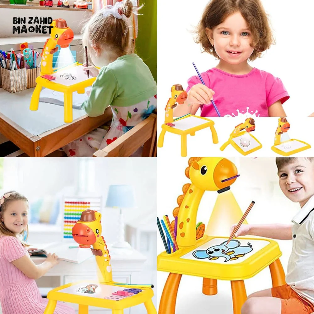 CHILDREN GIRAFFE PROJECTION DRAWING BOARD - Image 4