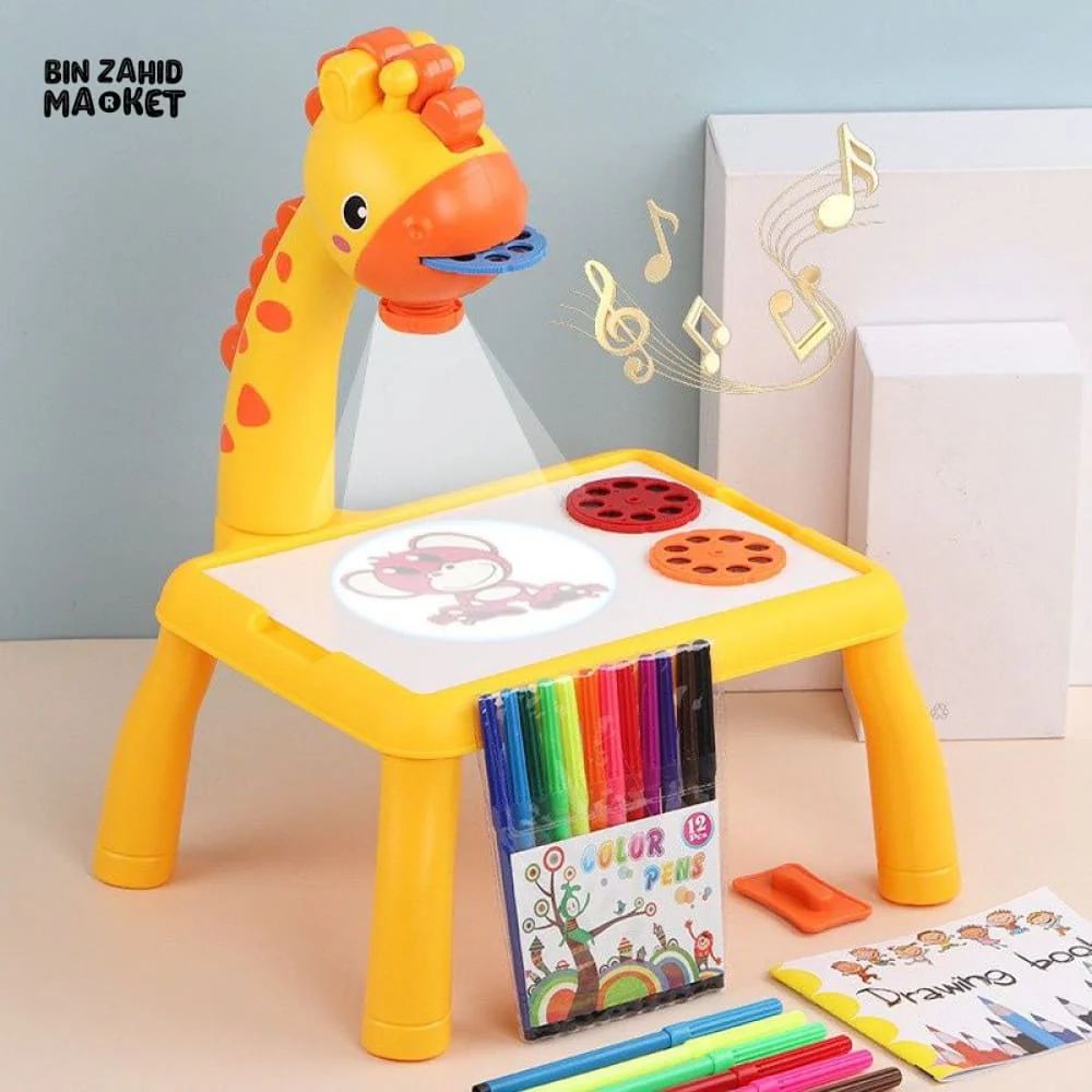 CHILDREN GIRAFFE PROJECTION DRAWING BOARD - Image 8