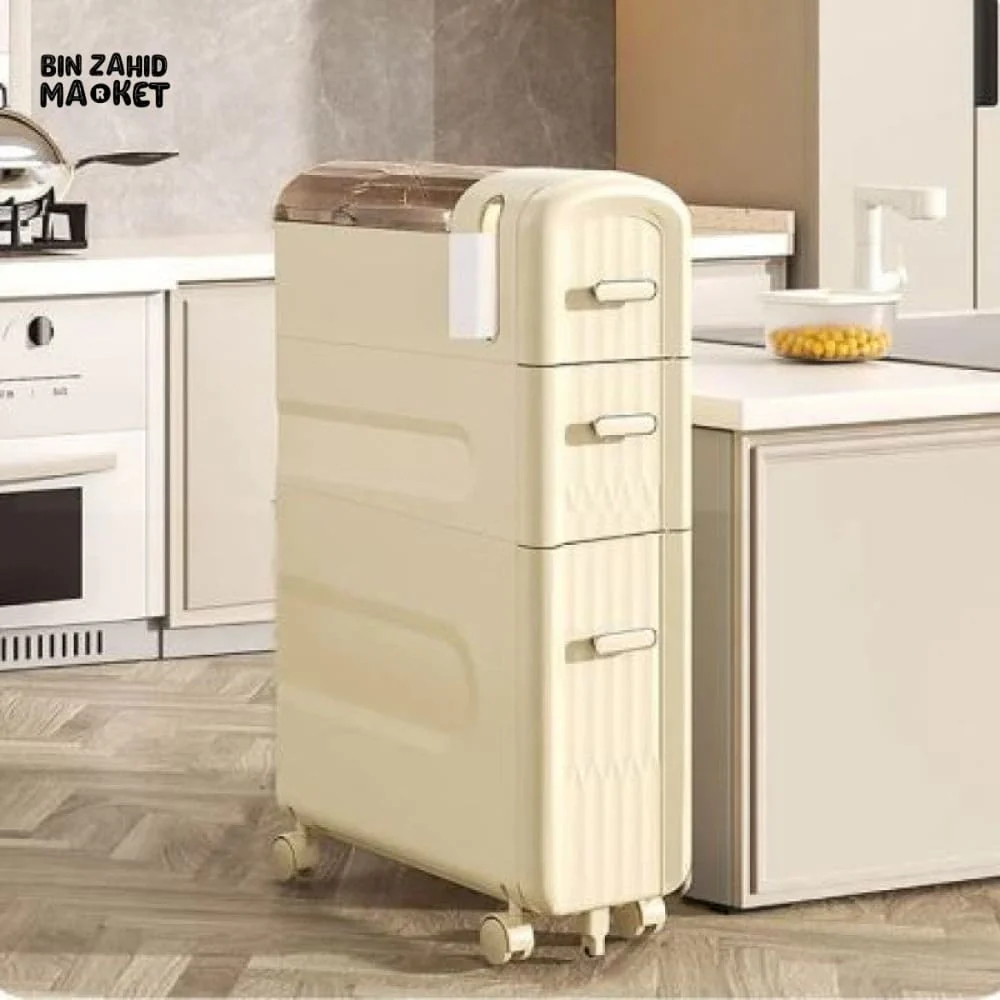 CORNER STORAGE CABINET CART - Image 2