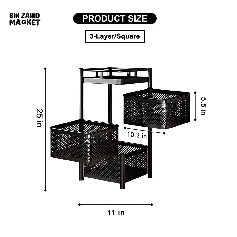 COUNTER-TOP VEGETABLE METAL TROLLEY BY MATRIX - Image 13