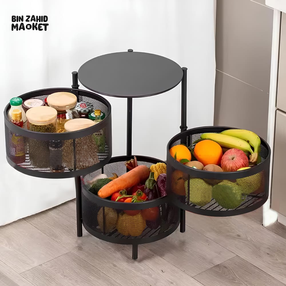 COUNTER-TOP VEGETABLE METAL TROLLEY BY MATRIX - Image 2