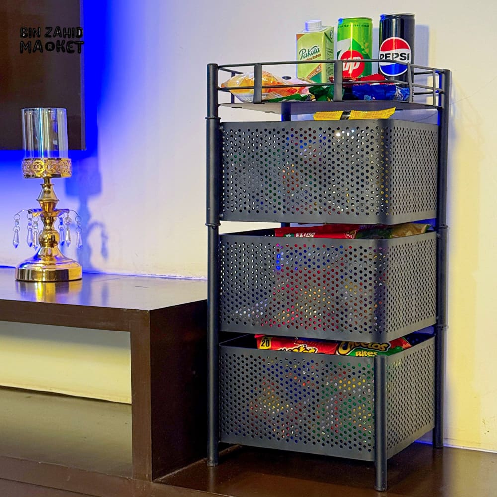 COUNTER-TOP VEGETABLE METAL TROLLEY BY MATRIX - Image 6