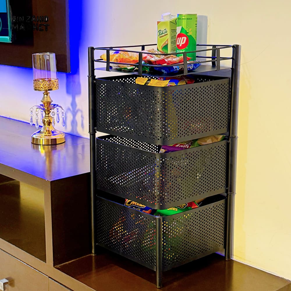 COUNTER-TOP VEGETABLE METAL TROLLEY BY MATRIX - Image 7