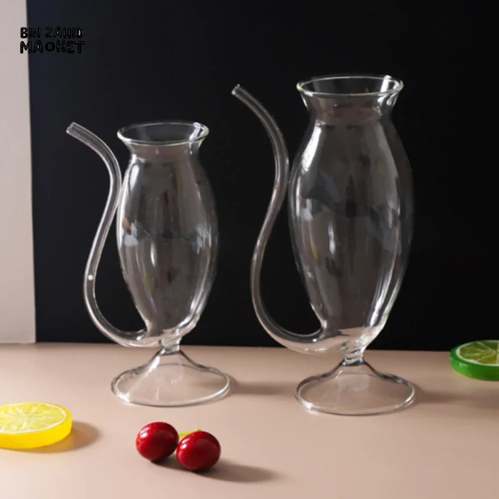 CREATIVE STRAW CUP HEAT-RESISTANT DRINKWARE FOR MILK JUICE & COLD BEVERAGES - Image 3