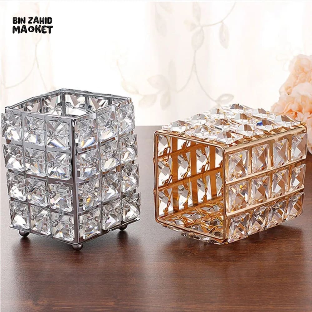 CRYSTAL MAKEUP BRUSH HOLDER - Image 4