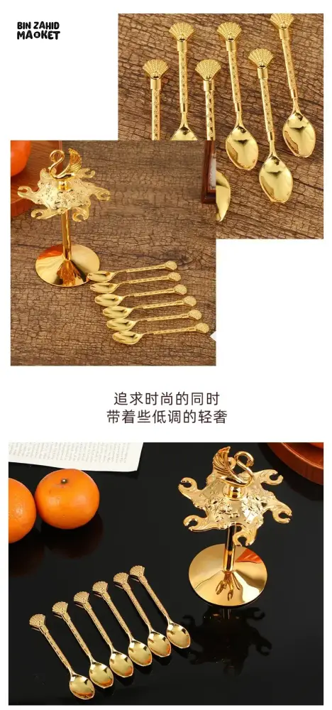 CUTE SWAN DESSERT TABLEWARE KITCHEN CUTLERY SET - Image 10
