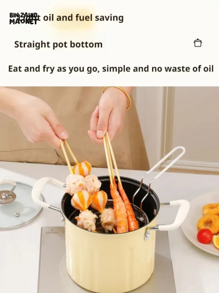DEEP FRYING POT WITH STRAINER 3 LTRS - Image 6