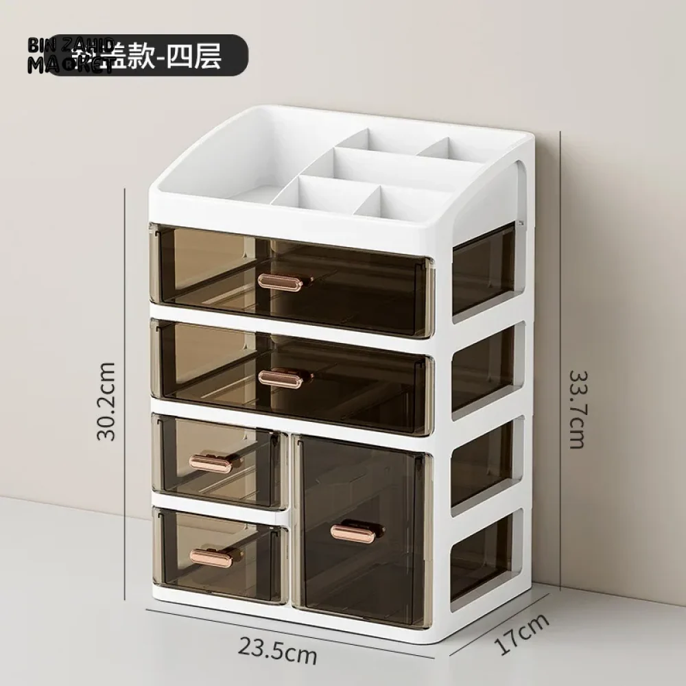 DESKTOP STORAGE BOX SKINCARE RACK STATIONERY DRAWER - Image 6