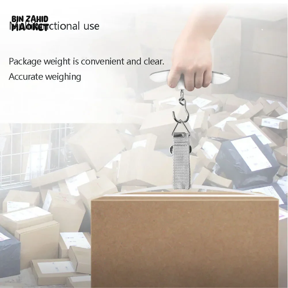 DIGITAL LUGGAGE SCALE 50KG PORTABLE LCD HANGING SCALE FOR SUITCASE & TRAVEL BAGS - Image 10