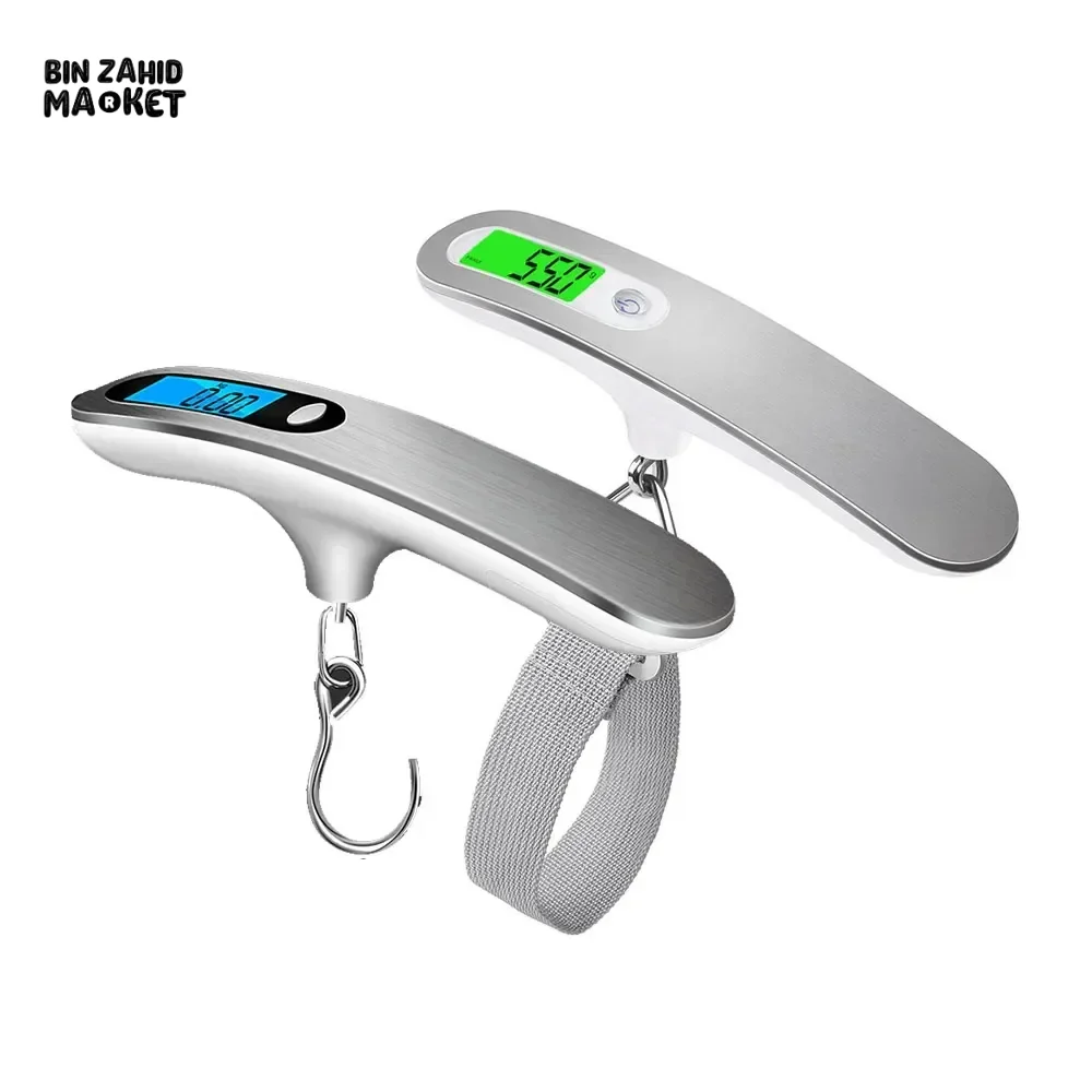 DIGITAL LUGGAGE SCALE 50KG PORTABLE LCD HANGING SCALE FOR SUITCASE & TRAVEL BAGS - Image 3
