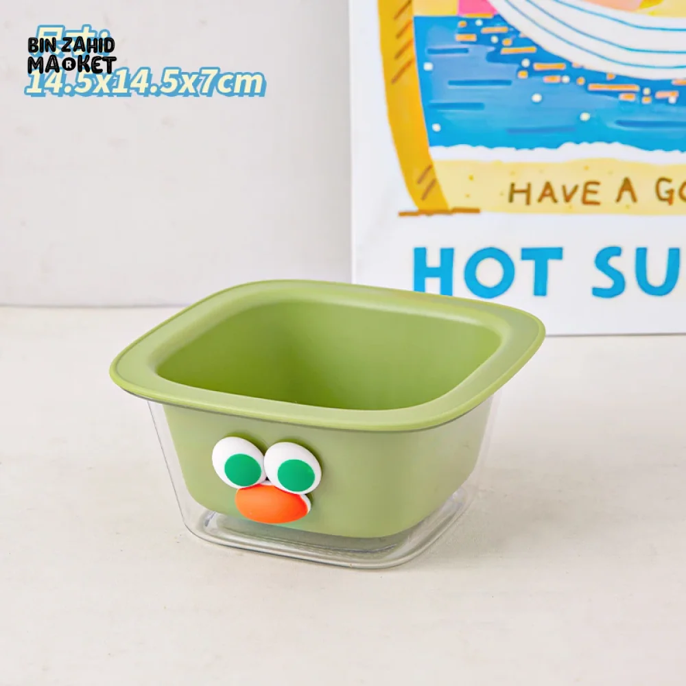 DOUBLE DRAIN BASKET FRUIT WASHING TRAY MINI KITCHEN STORAGE BOX - Image 6
