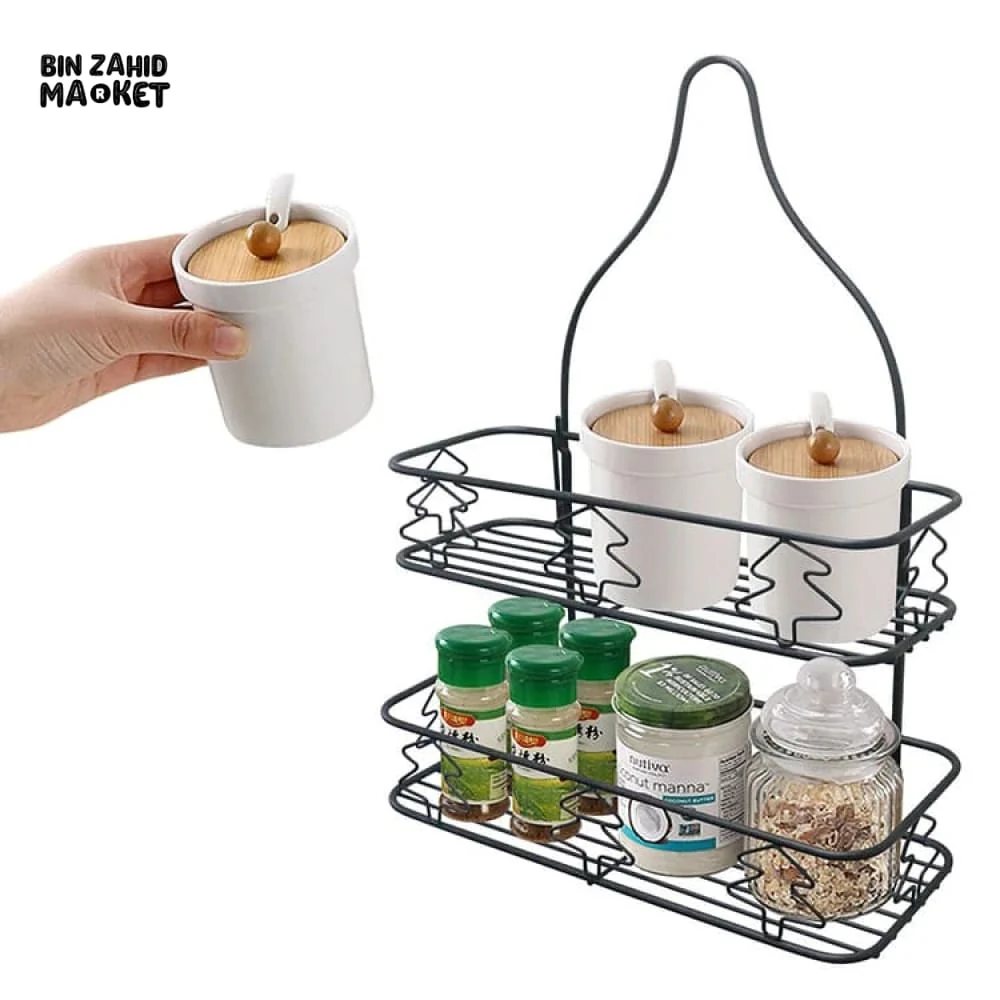 DOUBLE-LAYER DURABLE BATHROOM RACK - Image 2