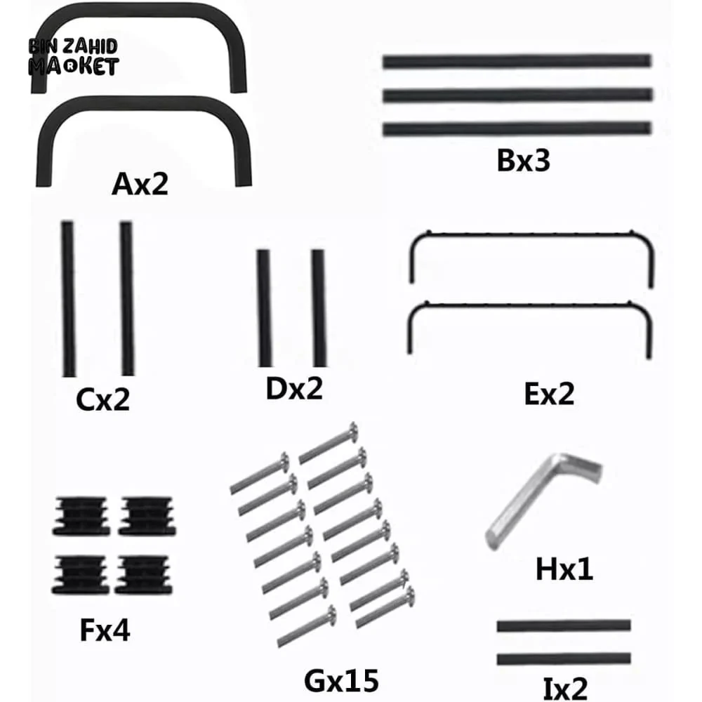 DOUBLE POLE METAL CLOTH STAND - Image 13