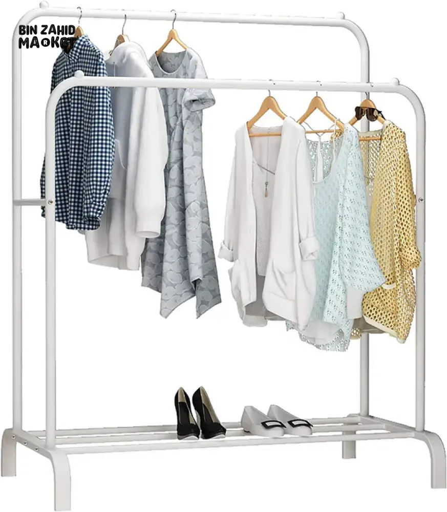 DOUBLE POLE METAL CLOTH STAND - Image 14
