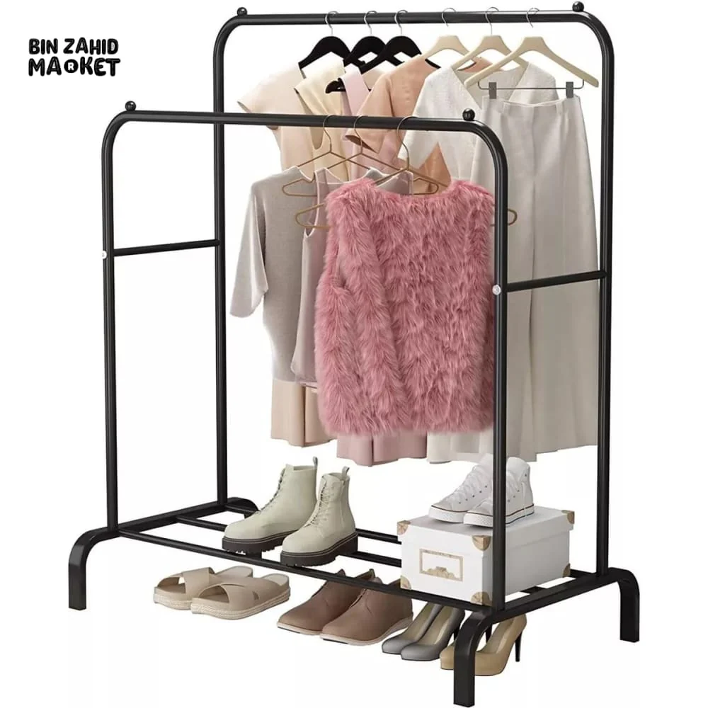 DOUBLE POLE METAL CLOTH STAND - Image 15