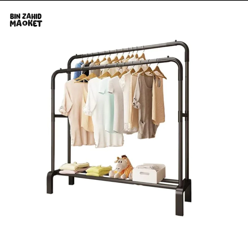 DOUBLE POLE METAL CLOTH STAND - Image 16