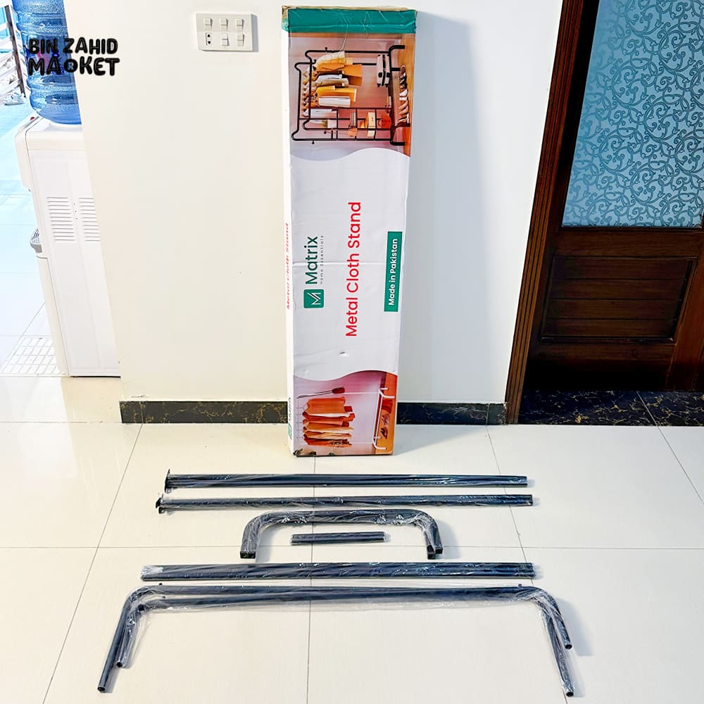 DOUBLE POLE METAL CLOTH STAND - Image 17