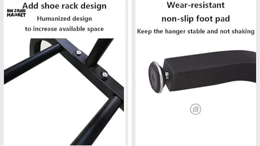 DOUBLE POLE METAL CLOTH STAND - Image 9