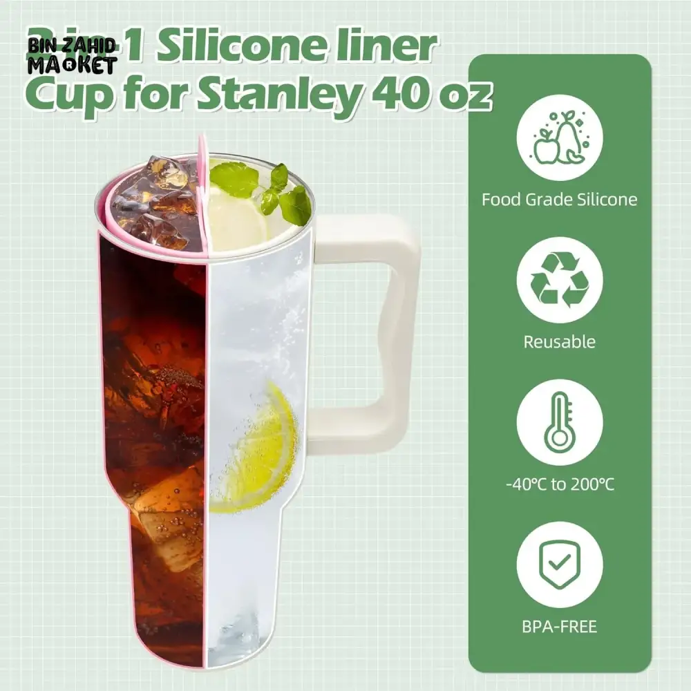 DRINKLUX 2IN1 DRINK AT ONCE TUMBLER DIVIDER - 40OZ - Image 5