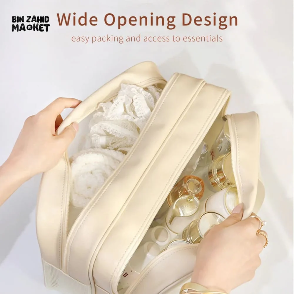 DUAL LAYER WATERPROOF TRAVEL BAG ORGANIZER - Image 5