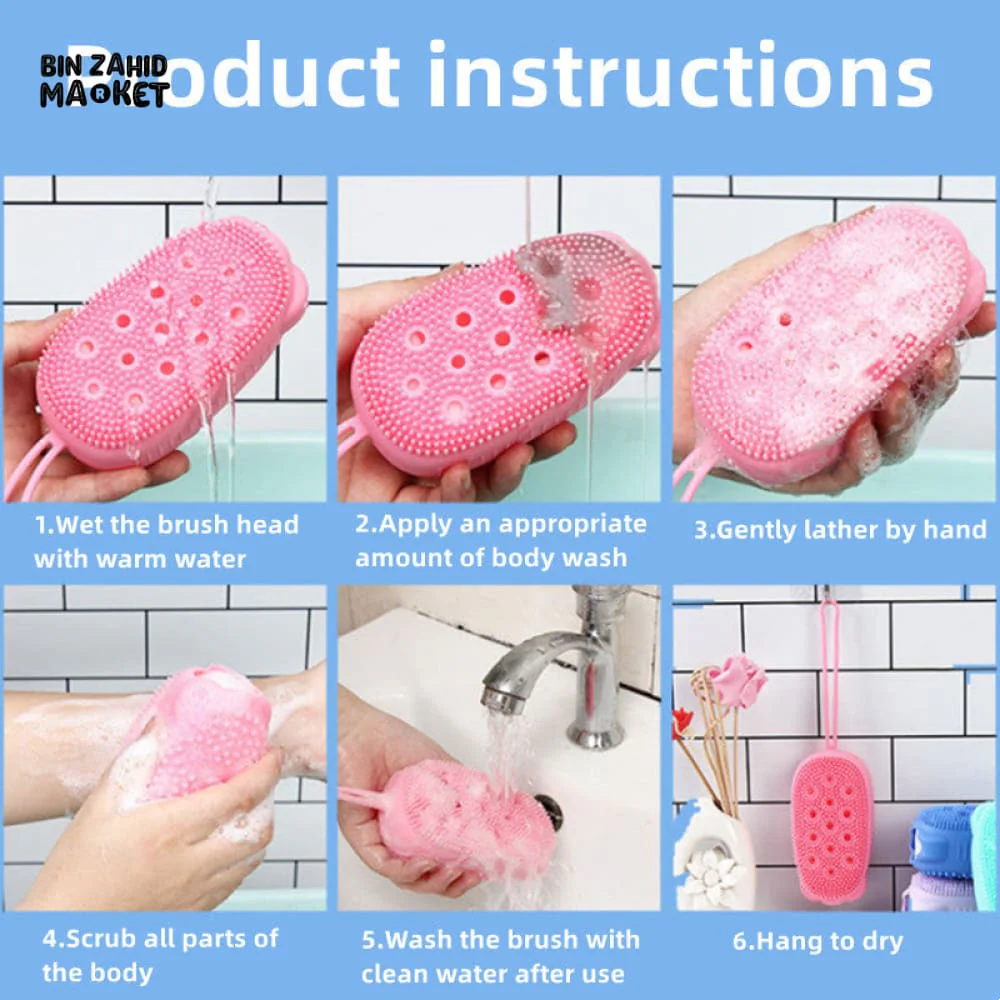 DURABLE FAST FOAMING BATH BRUSH - Image 7