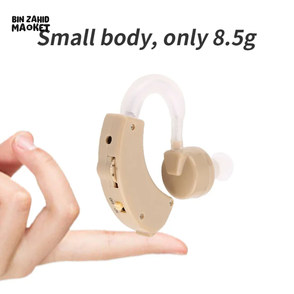 EAR HEARING AID DEVICE + FREE PROTECTIVE CASE - Image 5