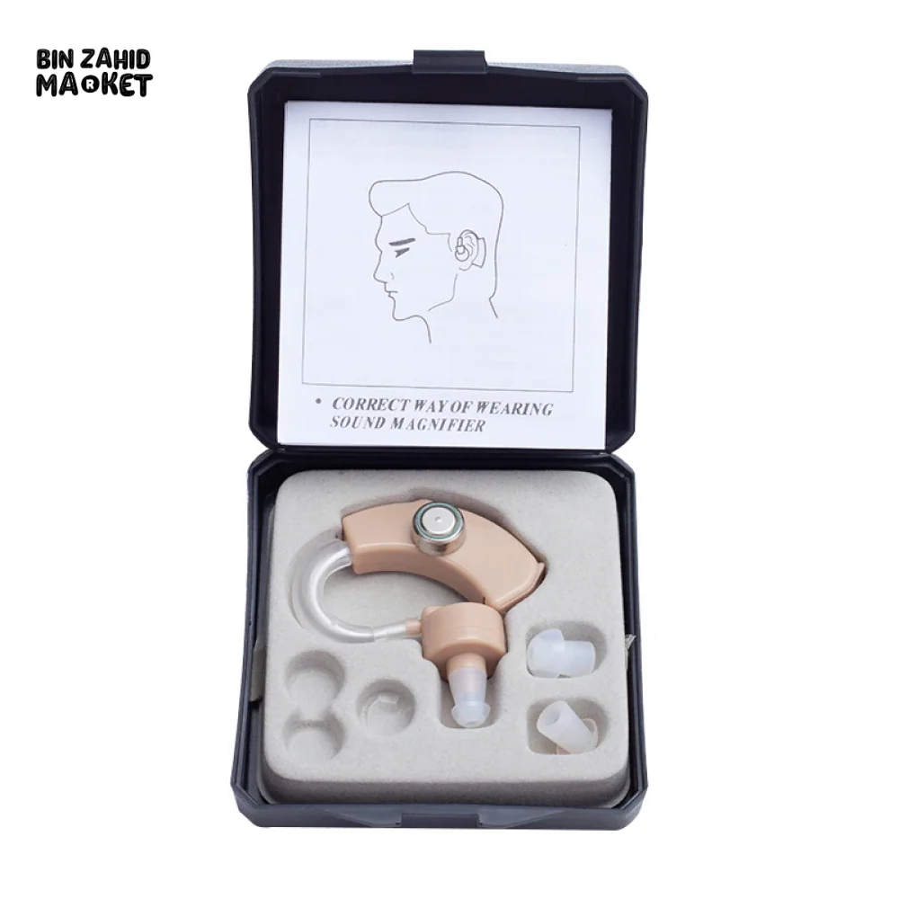 EAR HEARING AID DEVICE + FREE PROTECTIVE CASE - Image 8