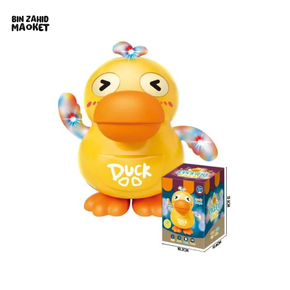 EARLY EDUCATIONAL MONTESSORI ELECTRONIC PETS – DANCING DUCK TOY WITH LIGHT & MUSIC FOR BABIES - Image 7