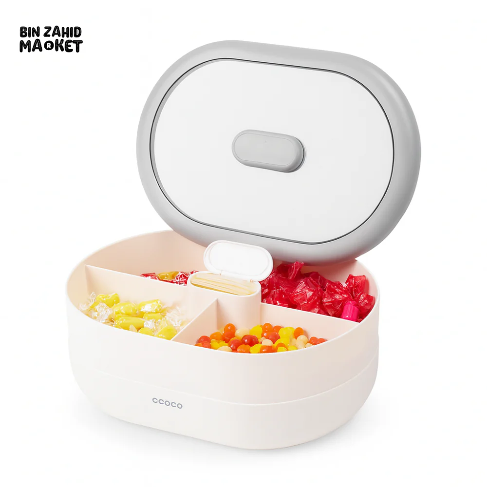 ECOCO DOUBLE LAYER CANDY & DRY FRUITS BOX - Image 6