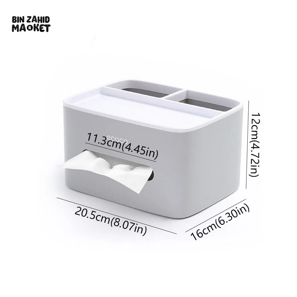 ECOCO MULTIFUNCTION TISSUE HOLDER – WATERPROOF 2-COMPARTMENT REMOTE STORAGE - Image 6