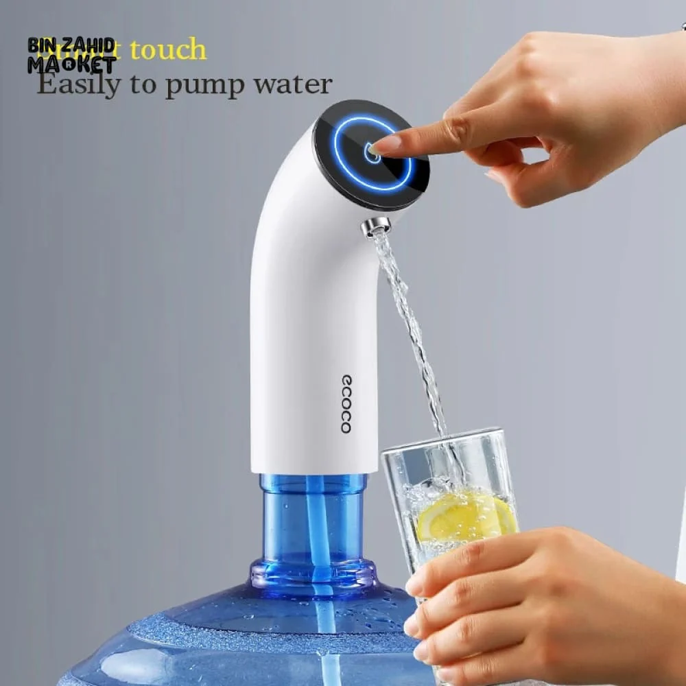 ECOCO PORTABLE ELECTRIC WATER DISPENSER – USB CHARGING PUMP FOR 19 L WATER BOTTLES - Image 2