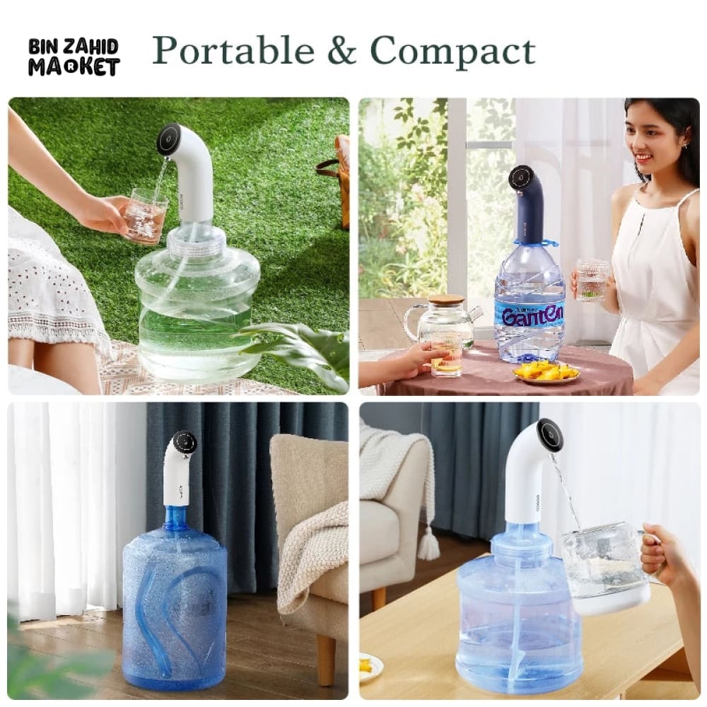 ECOCO PORTABLE ELECTRIC WATER DISPENSER – USB CHARGING PUMP FOR 19 L WATER BOTTLES - Image 5