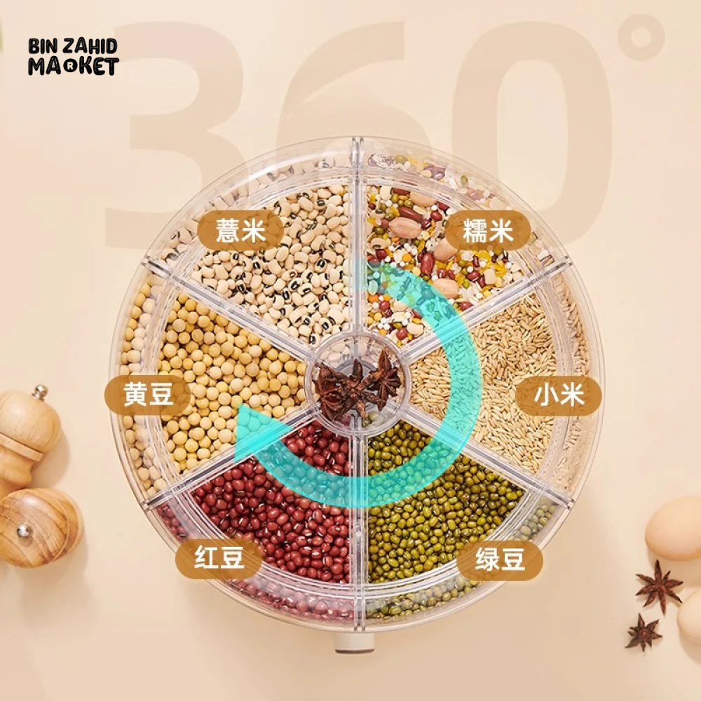 ECOCO RICE & GRAINS STORAGE BOX - 5KG - Image 4