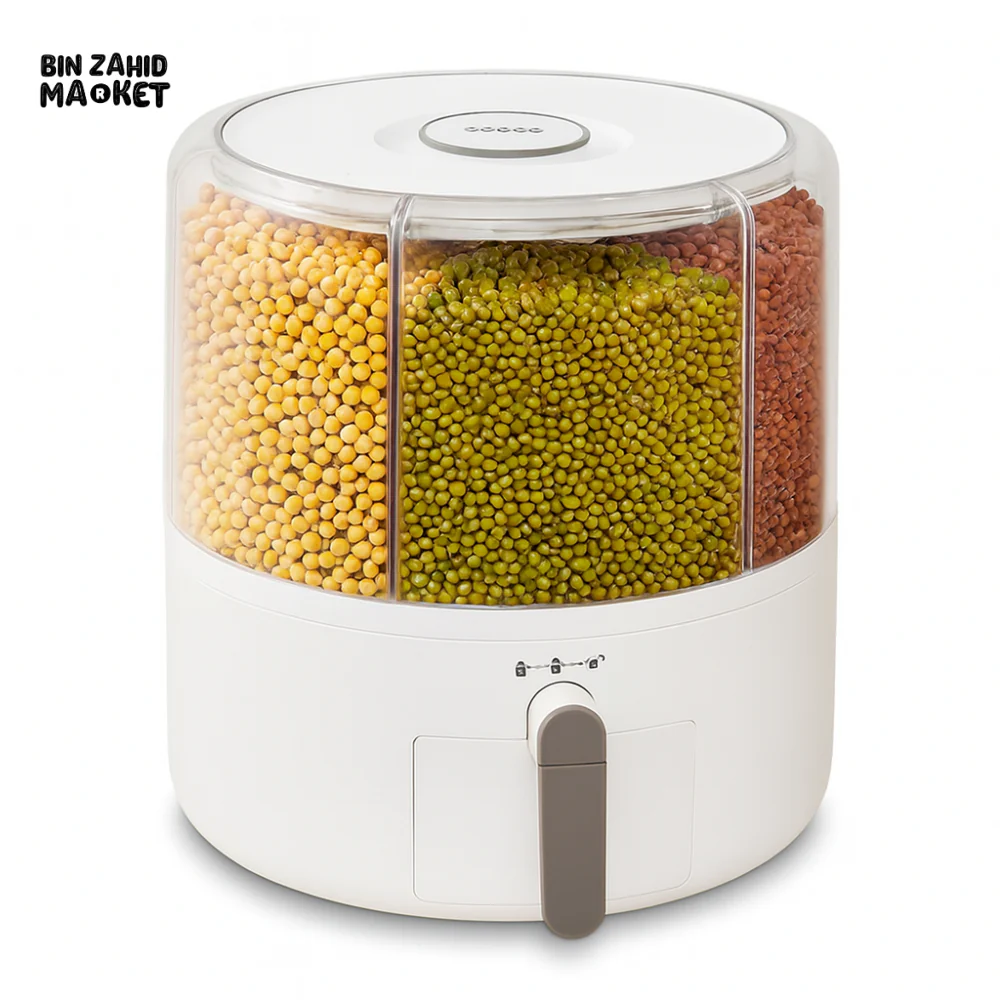 ECOCO RICE & GRAINS STORAGE BOX - 5KG - Image 5