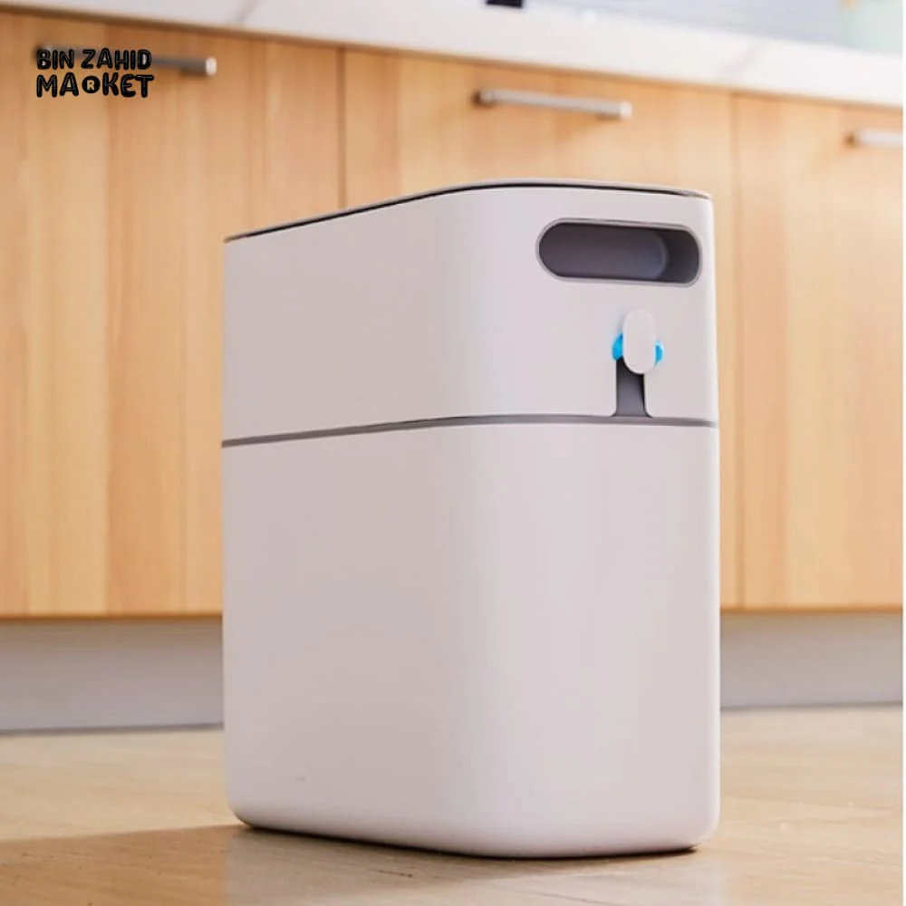 ECOCO SLIM NARROW TRASH CAN 7 LITRE – MODERN HOME & BATHROOM BIN - Image 6