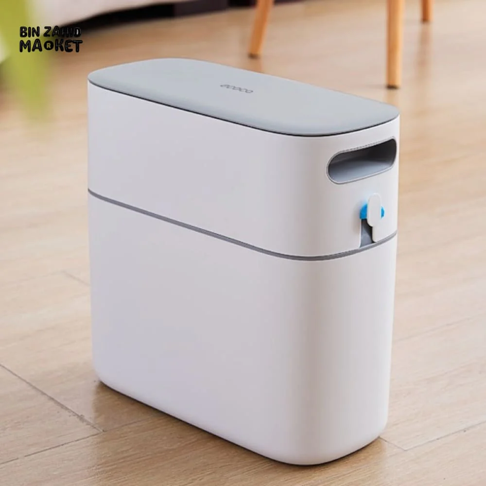 ECOCO SLIM NARROW TRASH CAN 7 LITRE – MODERN HOME & BATHROOM BIN - Image 7