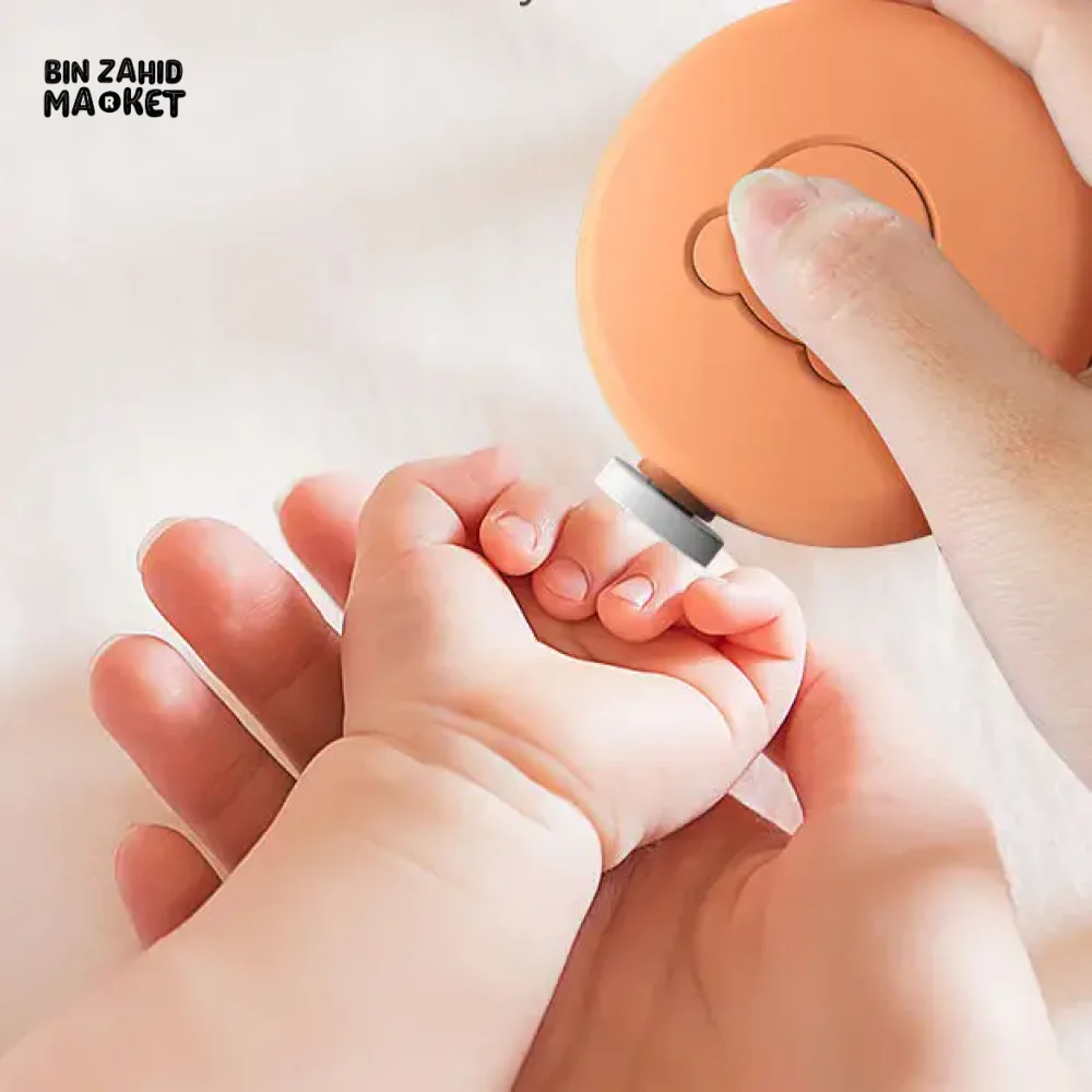 MUMLOVE BABY NAIL TRIMMER ELECTRIC WITH 6 GRINDING HEADS – SAFE & QUIET FOR NEWBORN TO ADULT - Image 2