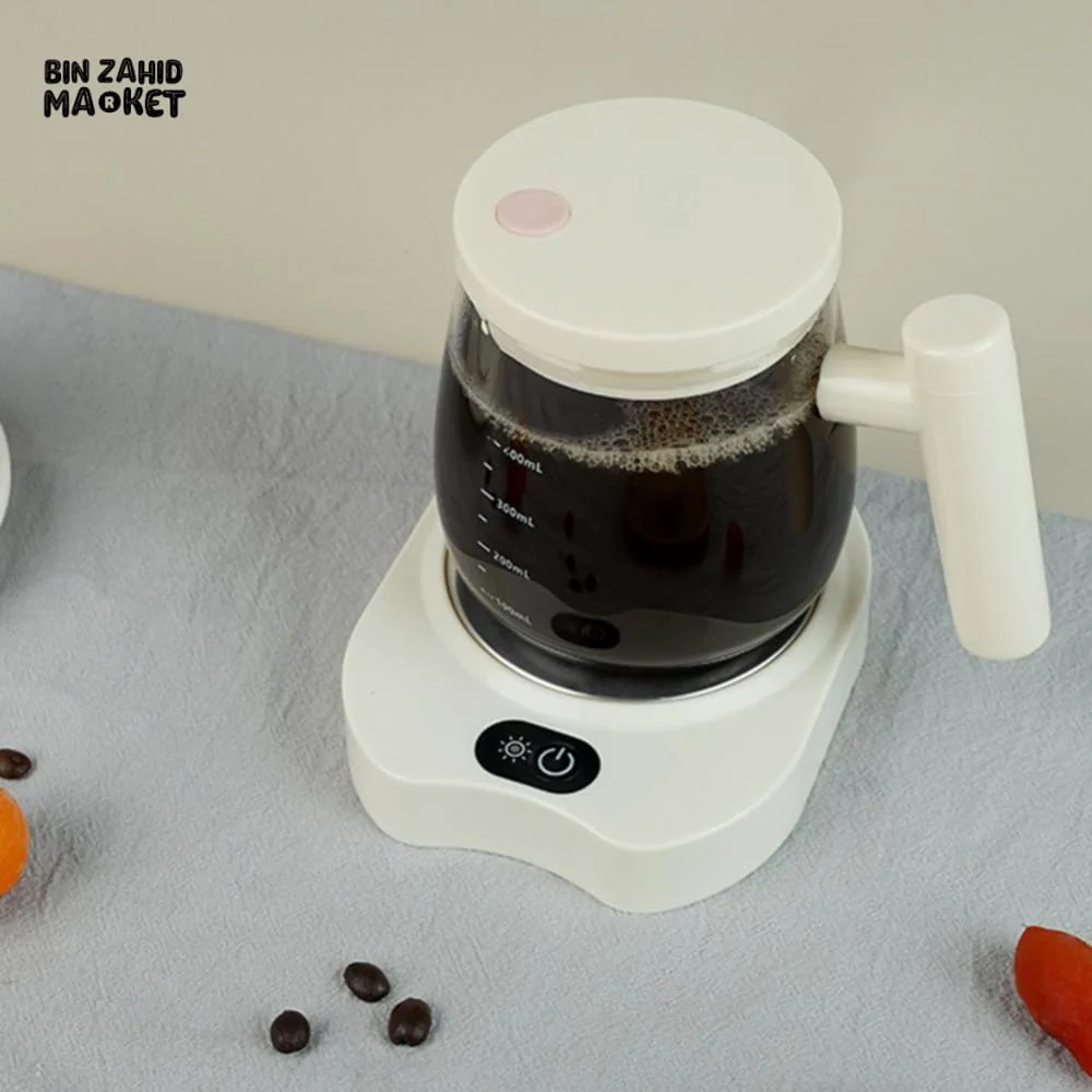 ELECTRIC COFFEE WARMER PLATE – SMART AUTO SHUT-OFF 3 TEMPERATURES WATERPROOF COASTER - Image 7