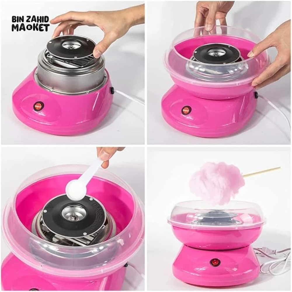 ELECTRIC COTTON CANDY MACHINE – DIY SUGAR FLOSS FOR KIDS & PARTIES - Image 7