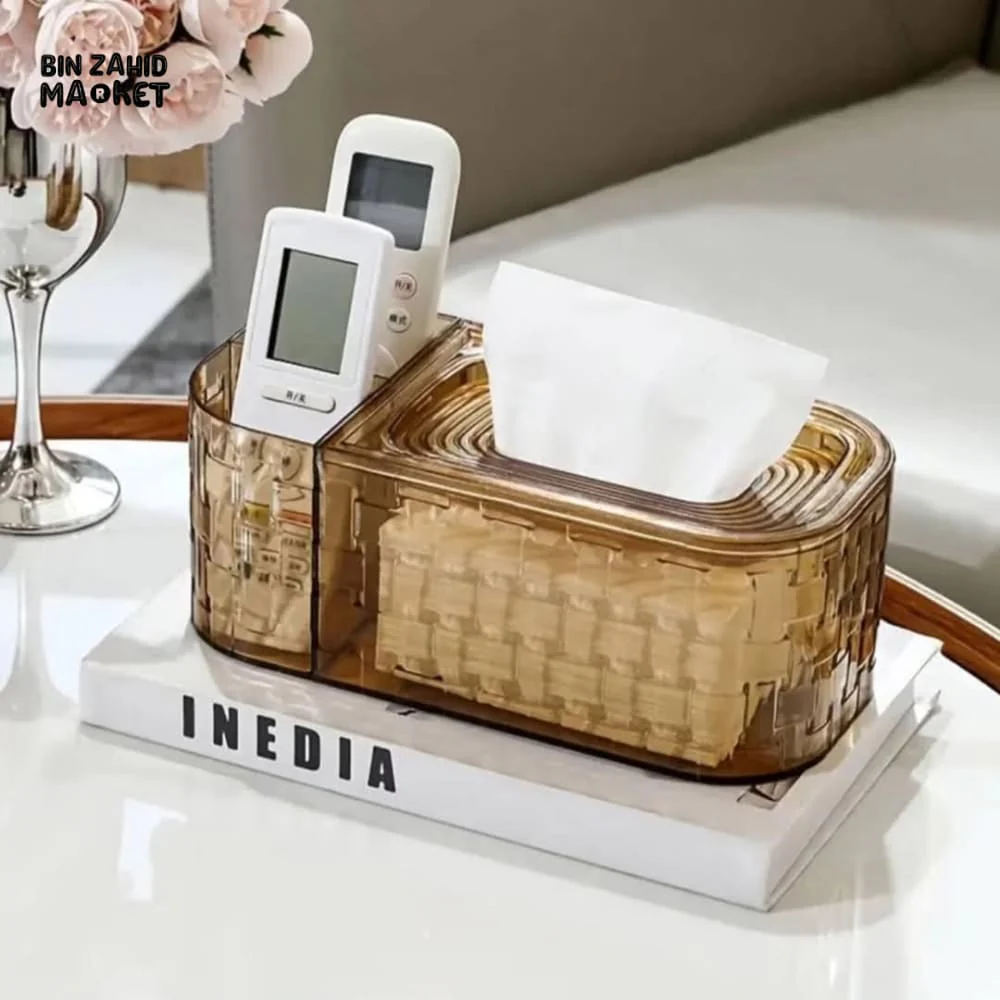 ELEGANT ACRYLIC TISSUE BOX DISPENSER – STYLISH NAPKIN HOLDER FOR CAFE & BEDROOM - Image 3