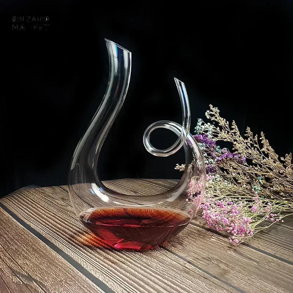 ELEGANT SNAIL-SHAPED DECANTER PERFECT FOR SERVING JUICE & BEVERAGES IN STYLE - Image 6
