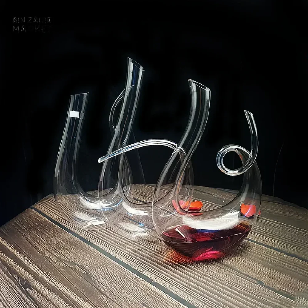 ELEGANT SNAIL-SHAPED DECANTER PERFECT FOR SERVING JUICE & BEVERAGES IN STYLE - Image 9