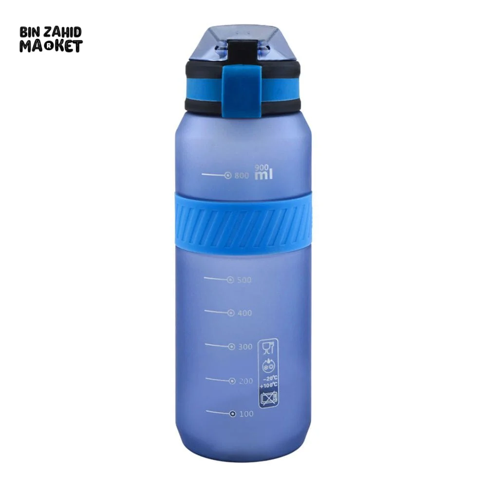 EYUN PLAIN WATER BOTTLE WITH CAP LOCK BLUE SB-05 1000ML - Image 2