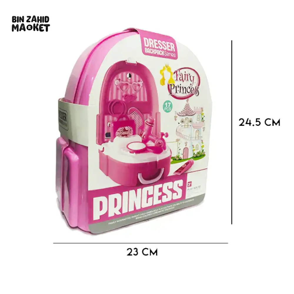 FAIRY PRINCESS KIDS 17 PIECES MAKEUP BAG - Image 4