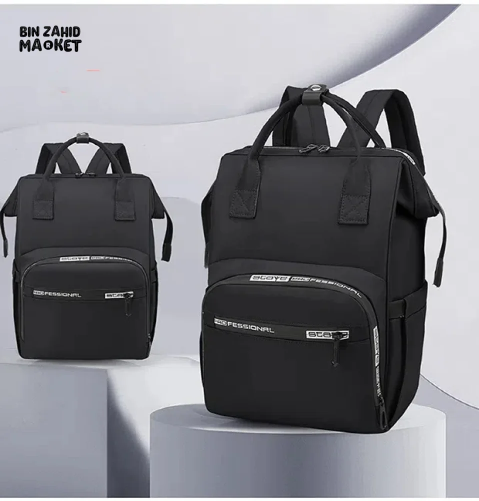 FASHIONABLE MOMMY BACKPACK LARGE CAPACITY TRAVEL STORAGE BAG - Image 17